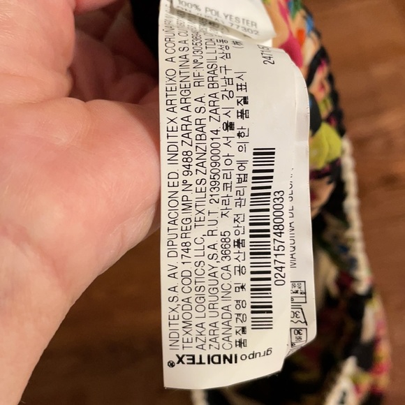 NEW ZARA TRAFALUC COLLECTION women’s STATEMENT PALAZZO PANTS. Size Med boho - Picture 8 of 13